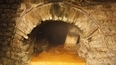 Sacred Spring at Bath Stock Footage 68367578