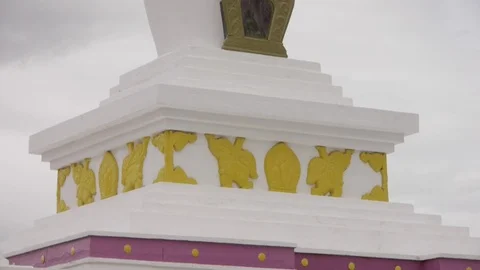 Sacred stupas Stock Footage 103439552