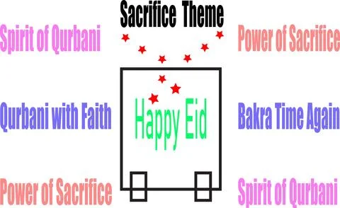 Sacrifice Theme Quote Tags Vector Set with Military and Patriotic Messages Stock Illustration