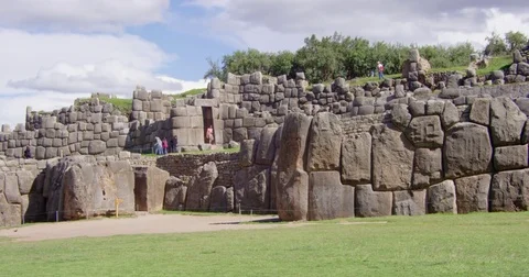 Sacsayhuaman Terrace Complex Stock Footage 78984123