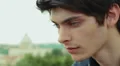 sad and depressed young man ,have tears in his eyes - saint peter in background HD Footage