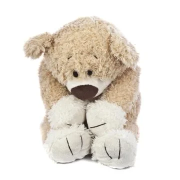 Sad and Lonely Teddy Bear Stock Photos