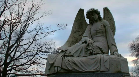 Sad Angel 2 Stock-Footage 568071