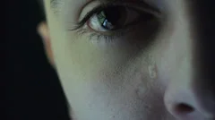 sad boy stock footage