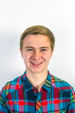 Sad boy looking at camera Stock Photos