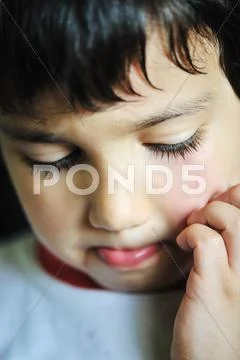Sad boy Stock Photos