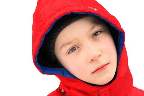 Sad boy Foto stock
