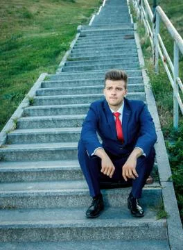 Sad businessman Stock Photos