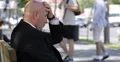 Sad Businessman Waiting Disappointed Attitude Bad News Unhappy Crisis Problems 4k or 4k+ Resolution