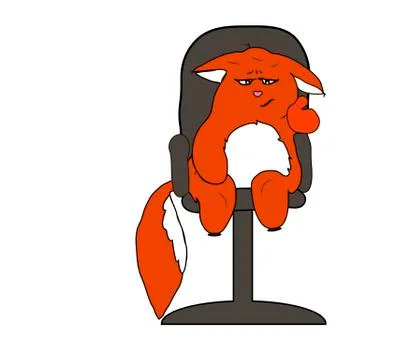 Sad cat Illustrazione stock