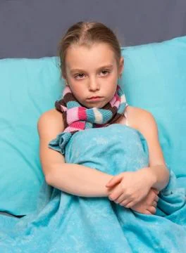Sad child . Stock Photos