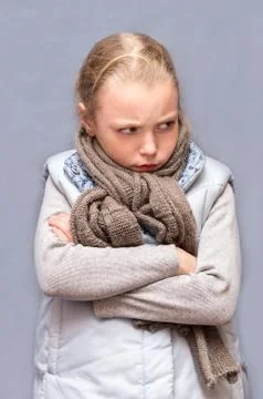 Sad child. Stock Photos