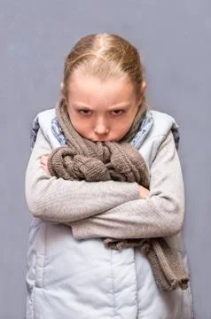 Sad child. Stock Photos