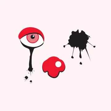 Sad Clown 库存插图