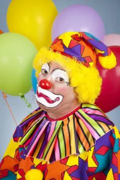 Sad Clown Foto stock