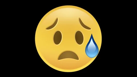 Sad Emoji Stock Footage 88908507