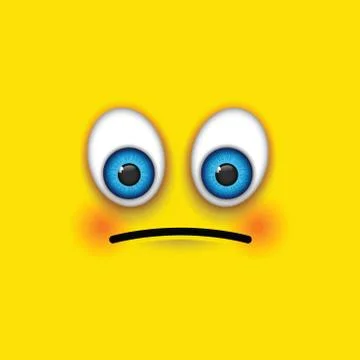 Sad emoji Stock Illustration