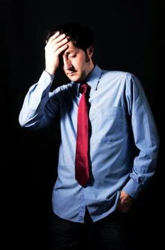 Sad face Stock Photos
