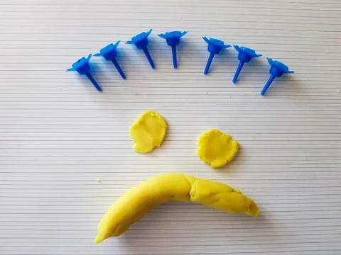 Sad face 库存照片