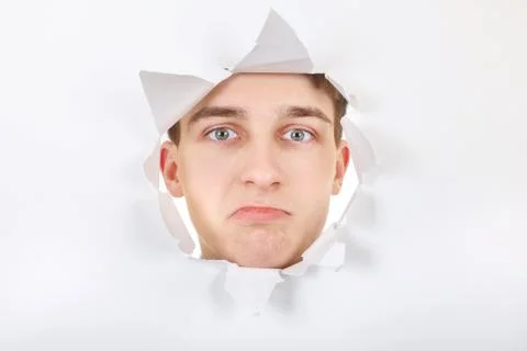 Sad Face Foto stock