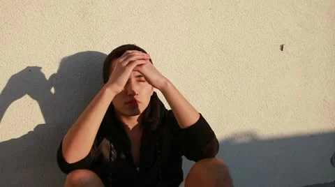 Sad Video stock 12269942