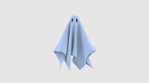 Sad Ghost Stock Footage 168570667