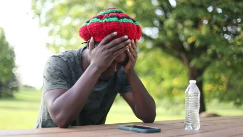 Sad guy Stock Footage 210642835