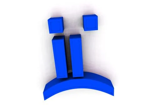 Sad Icon Face Stock Illustration