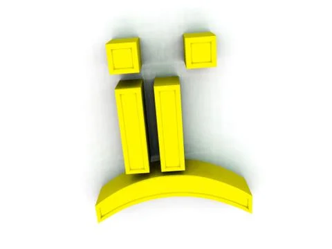 Sad Icon Face Stock Illustration