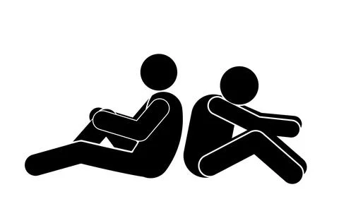 Sad Stock Illustration