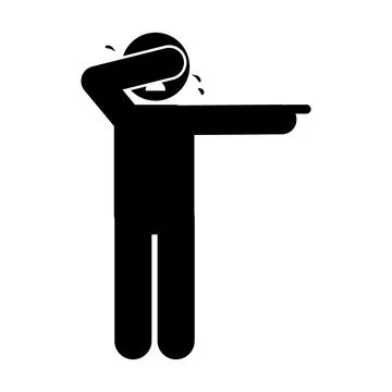 Sad Stock Illustration