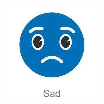 Sad Stock Illustration
