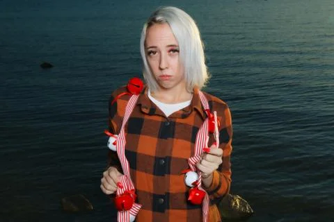 Sad look Foto stock