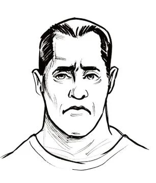 Sad man Stock Illustration