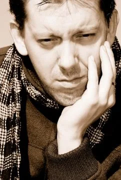 Sad man Stock Photos