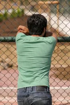 Sad Man Foto stock