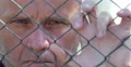 Sad Man Waiting Help Immigrant Refugee Want Freedom Closed Area Metal Fence Zone 4k or 4k+ Resolution