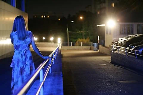 Sad night Stock Photos