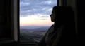 sad pensive woman HD Footage