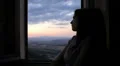 sad pensive woman HD Footage