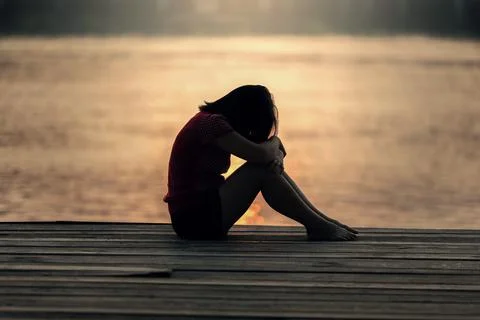 Sad people Stock Photos