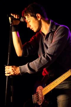 Sad Singer Stock Photos