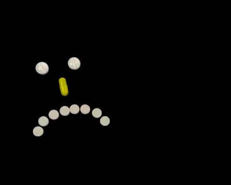 Sad smile Stock Photos