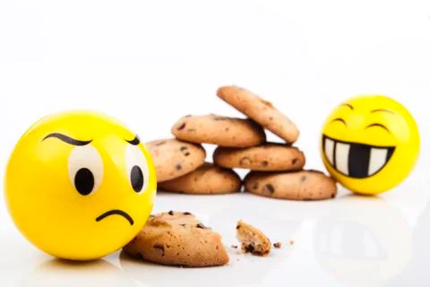 Sad smiley Stock Photos