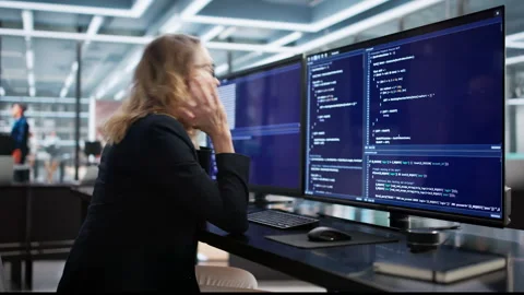 The Sad Web Developer Stock Footage 330250539