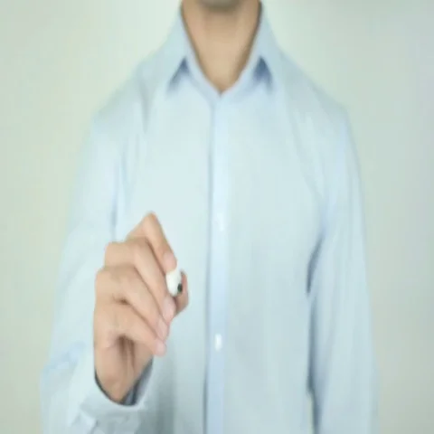 Sad, Writing On Transparent Screen Stock Footage