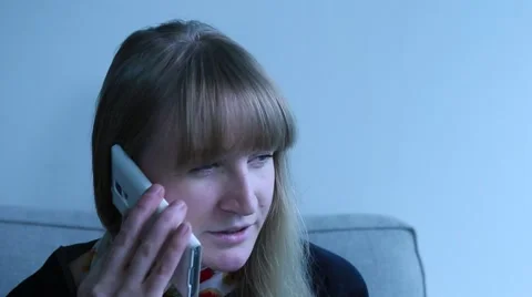 Sad young female Stock Footage 52801280