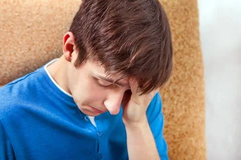 Sad Young Man Stock Photos