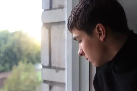 Sad Young Man Stock Photos