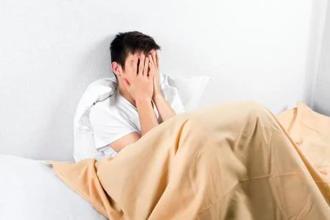 Sad Young Man Stock Photos